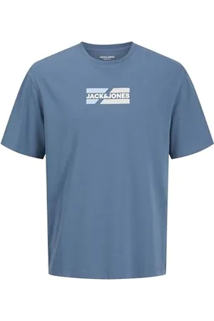JACK & JONES Male T-Shirt Logo Rundhals T-Shirt