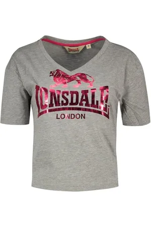 Lonsdale London Heddle Cropped Oversized Short Sleeve T-shirt XL