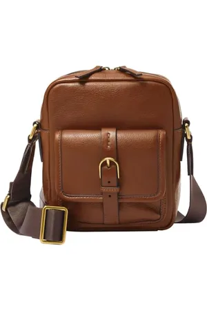 Fossil Tasche für Herren Camden Eco Leder N/S Umhängetasche, MBG9600210 - 15,2 cm L x 6,4 cm B x 20,3 cm H