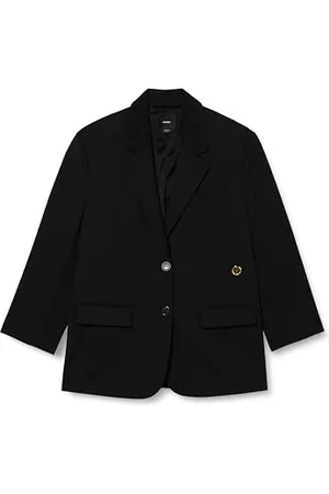 Pinko Damen Euridipe Gabardina Wollmischung Jacke, , 34