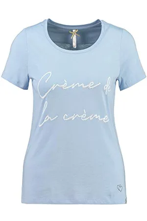 Key Largo Damen Cream Round T-Shirt, , XS