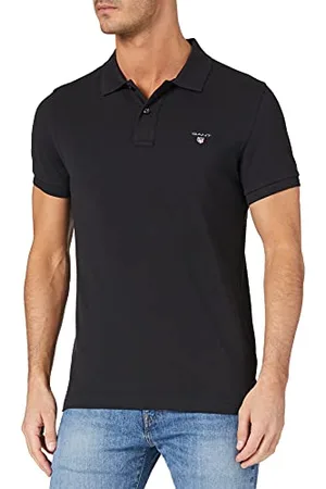 GANT Slim Poloshirt Halbarm Polokragen geknöpft Piqué Größe XXL