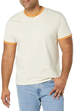 Amazon Herren Ringer-T-Shirt mit kurzen Ärmeln (Früher Goodthreads), , S
