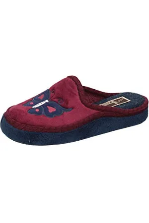 Manitu Home Damen 330165 Pantoffeln, Rot (Rot 41)