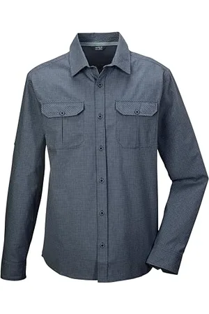 Killtec Herren KOS 48 MN WVN SHRT Funktionshemd/Hemd Langarm/Outdoorhemd, , Medium