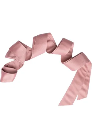 Maya Deluxe Damen Womens Belt Ladies Satin Sash Waist Tie Ribbon Bow Accessory for Bridesmaids Bridal Wedding Prom Evening Occasion Gürtel, , S-M