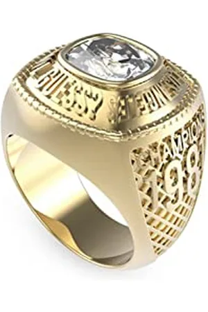 Guess Champions JUMR01375JWYG66 Ring, Einheitsgröße, Keine wertvollen Metalle, Ohne Schmuckstein
