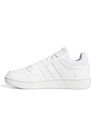 adidas Hoops Shoes Schuhe, Cloud White/Cloud White/Cloud White, 34 EU