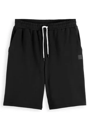 Scotch&Soda Herren Casual Shorts Badge Logo Regular Fit Sweatshorts, ,S