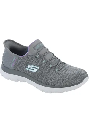 Skechers Damen Summits Dazzling Haze Sneaker, Gray, 39 EU