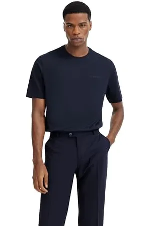 Bugatti Herren T-Shirt Rundhals Basic Kurzarm Modern Fit