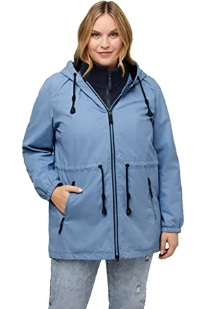 Ulla Popken Damen, große Größen, Jacke mit Fleeceweste