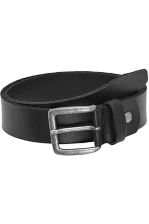Only & Sons Herren ONSCARTER MEDIUM Leather Belt NOOS Ledergürtel, Black, 105