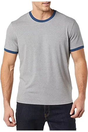 Amazon Herren Ringer-T-Shirt mit kurzen Ärmeln (Früher Goodthreads), , S