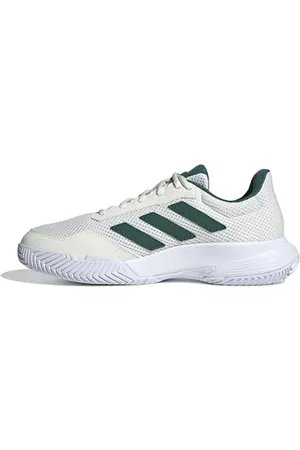 adidas Unisex Court Spec 2 Tennis Shoes Tennisschuhe, Off White/Collegiate Green/Cloud White, 45 1/3 EU