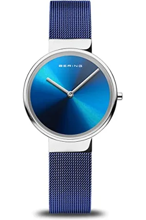Bering Damen Uhr Quarz Movement - Classic Collection mit Edelstahl und Saphirglas 19031-307 - 5 ATM