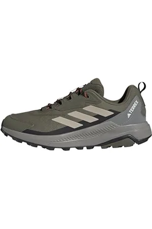 adidas Terrex Anylander Hiking Shoes Wanderschuhe, Olive Strata/Wonder Beige/Core Black, 41 1/3 EU