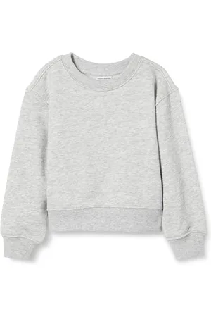 Amazon Jungen Sweatshirt mit Rundhalsausschnitt und lockerer Passform, , 5 Jahre