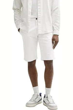 TOM TAILOR Regular Fit Chino Shorts, Black, XL