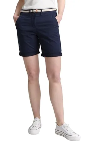TOM TAILOR Damen 1045434 Bermuda Shorts, 10668-Sky Captain Blue, 44