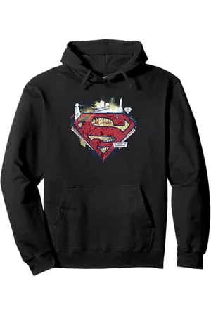 DC Comics Originals DC Superman-Logo New Amazing Adventures 85 Years Action Pullover Hoodie