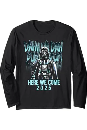 STAR WARS Darth Vader Here We Come 2025 Big Chest Portrait Langarmshirt