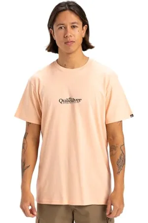 Quiksilver Herren Fineline Ss T-Shirt, Perfekter Pfirsich, XXL