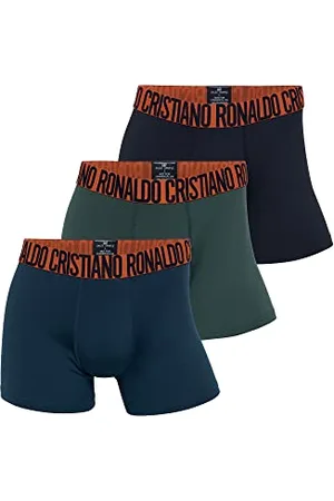 CR7 - Cristiano Ronaldo Cristiano Ronaldo Herren 3er Pack Mikrofaser Trunk Badehose, , M