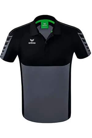 Erima Herren Six Wings Sport Polohemd, slate grey, S