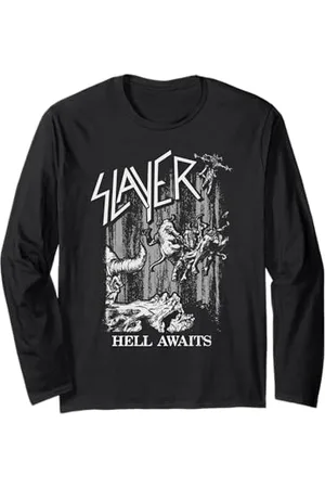 Slayer – Monochrome Hell Awaits Langarmshirt