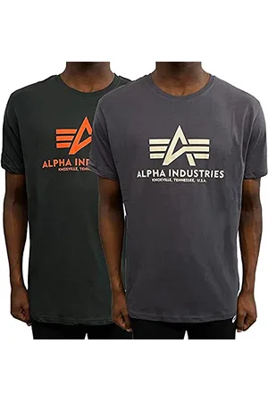 Alpha Industries Basic T 2 Pack T-Shirt für Herren