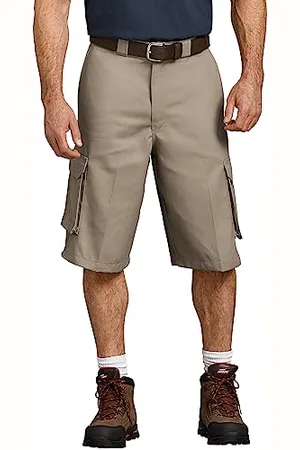 Dickies Herren-Cargo-Shorts, 33 cm, lockere Passform, Twill, 48