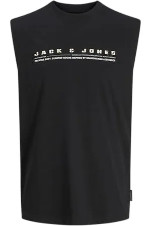JACK & JONES Jcorecharge Front Branding Tank Top