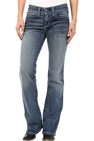 Ariat Damen R.e.a.l. Mid Rise Bootcut Jean, , 60 Lang