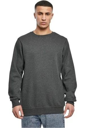 Urban classics Herren Basic Terry Crew Sweatshirt, , S