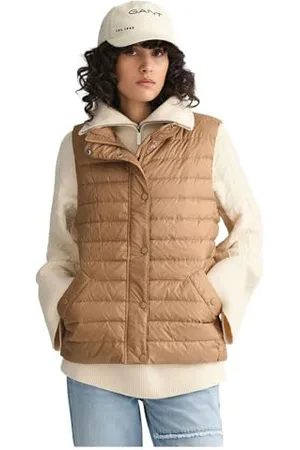 GANT Damen Light DOWN Gilet Weste, , XL
