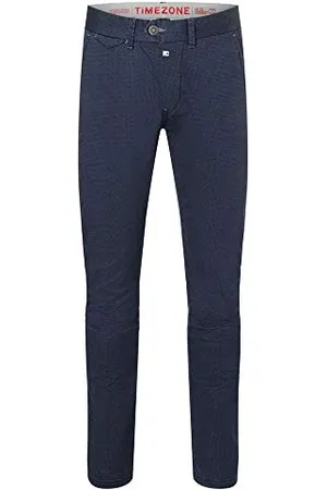 Timezone Herren Slim Jannotz Chino Hose, , 34W / 32L EU
