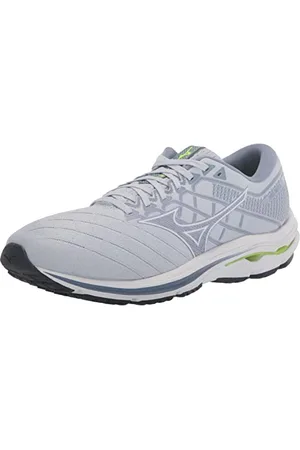 Mizuno Damen Wave Inspire 18 Running Shoe Laufschuh, Heather/White, 38.5 EU