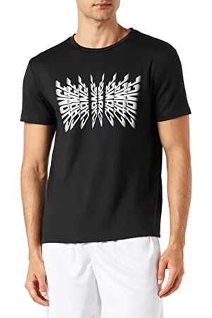Koton Men Sport T-Shirt Slogan Printed Crew Neck Short Sleeve