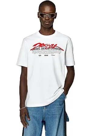 Diesel _T-JUST-L3 Maglietta_Shirt_Weiß_XXS