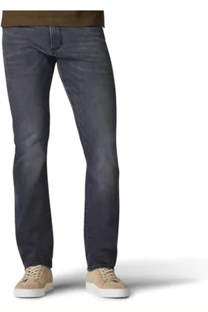 Lee Herren Extreme Motion Slim Straight Jeans, , 33W / 32L