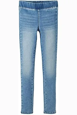 NAME IT Mädchen NKFPOLLY DNMTINDY 1611 NOOS Leggings, , 98