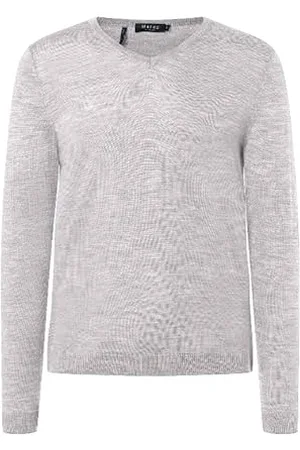 Maerz Herren V-Ausschnitt Summer Merino Pullover, , 46