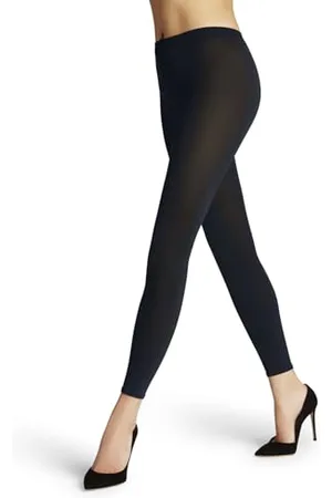Falke Damen Leggings Cotton Touch W Le Baumwolle einfarbig 1 Stück, , M-L