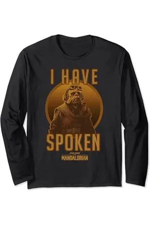 STAR WARS The Mandalorian Kuiil I Have Spoken Portrait Langarmshirt
