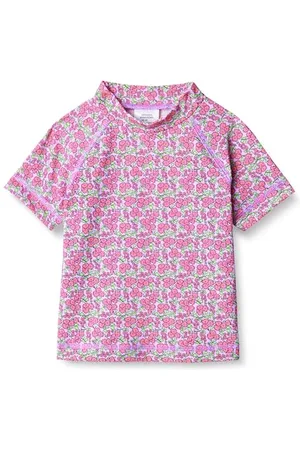 Amazon Mädchen Kurzärmliges Rashguard T-Shirt, , 10 Jahre