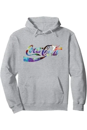 Coca-Cola Coca Cola Buntes Gradient Mist Logo Pullover Hoodie