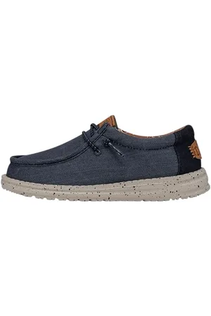 Hey dude Wally Youth Washed Canvas - Kids Shoes - - Size EU 36