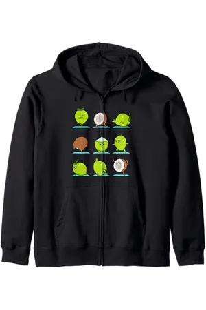 Huebucket Coconut Yoga Kapuzenjacke