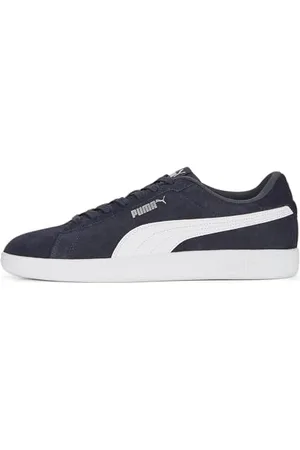 PUMA Unisex Smash 3.0 Sneaker, Parisian Night White Silver, 36 EU